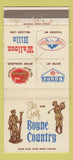 Matchbook Cover - Boyne County Skiing Golf MI WEAR 30 Strike