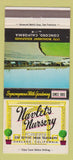 Matchbook Cover - Navlet's Nursery Oakland CA Concord 30 Strike
