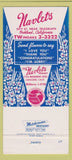 Matchbook Cover - Navlet's Nursery Oakland CA Concord 30 Strike