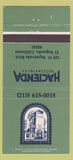 Matchbook Cover - Hacienda Hotel El Segundo CA 30 Strike