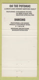 Matchbook Cover - Cedar Knoll Inn Alexandria VA WEAR 30 Strike