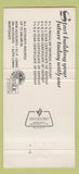 Matchbook Cover - Lincoln Square Savings Chicago IL 30 Strike