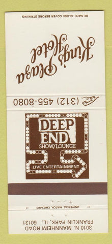 Matchbook Cover - King's Plaza Hotel Franklin Park IL 30 Strike