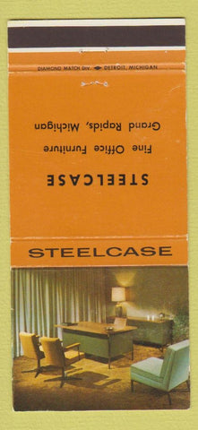 Matchbook Cover - Steelcase Office Furniture Grand Rapids MI 30 Strike