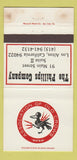 Matchbook Cover - Phillips Company Old Crows Los Altos CA WORN 30 Strike