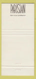 Matchbook Cover - Parisian Salon Cromwell CT WEAR 30 Strike