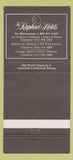 Matchbook Cover - Raphael Hotels San Francisco Kansas City Chicago 30 Strike