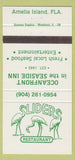 Matchbook Cover - Sliders Restaurant Amelia Island FL 30 Strike