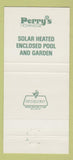 Matchbook Cover - Perry's Ocean Edge Daytona Beach Shores FL 30 Strike