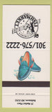 Matchbook Cover - Fish Market Baltimore MD 30 Strike