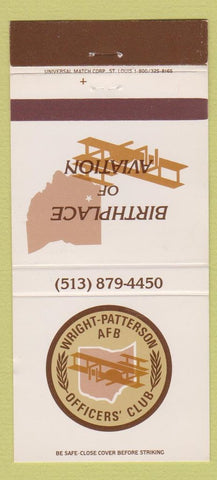 Matchbook Cover - Wright PATterson Air Force Base 30 Strike