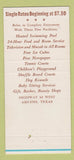 Matchbook Cover - Sands Hotel Abilene TX 30 Strike