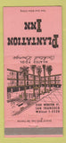 Matchbook Cover - Plantation Inn San Francisco CA 30 Strike