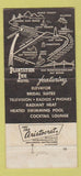 Matchbook Cover - Plantation Inn San Francisco CA 30 Strike
