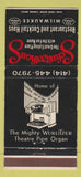 Matchbook Cover - Schnitzelhaus Milwaukee WI Wurlitzer Pipe Organ 30 Strike