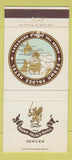 Matchbook Cover - Brown Palace Hotel Denver Colorado 30 Strike