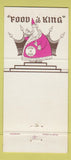 Matchbook Cover - Brown Palace Hotel Denver Colorado 30 Strike