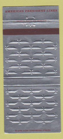 Matchbook Cover - American President Lines Cruise 30 Strike