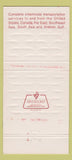 Matchbook Cover - American President Lines Cruise 30 Strike