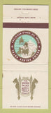 Matchbook Cover - Brown Palace Hotel Denver Colorado WEAR 30 Strike
