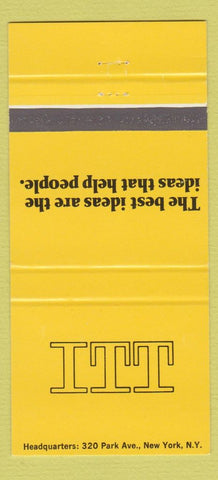Matchbook Cover - ITT 30 Strike
