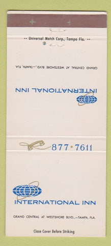 Matchbook Cover - International Inn Tampa FL 30 Strike
