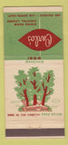 Matchbook Cover - Carlo's Restaurant Los Banos CA 30 Strike