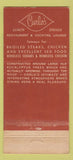Matchbook Cover - Carlo's Restaurant Los Banos CA 30 Strike