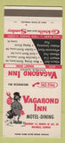 Matchbook Cover - Vagabond Inn Motel Rochelle IL 30 Strike