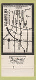 Matchbook Cover - Vagabond Inn Motel Rochelle IL 30 Strike