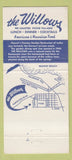 Matchbook Cover - Willows Restaurant Honolulu Hawaii 30 Strike