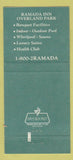 Matchbook Cover - Ross Il Pagliaccio Italian Ramada Overland Park KS 30 Strike