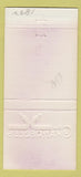 Matchbook Cover - Chandelles Restaurant Santa Maria CA 30 Strike