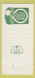 Matchbook Cover - Independence Bank OH 30 Strike