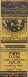 Matchbook Cover - Wilpen Tavern MN WORN