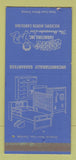 Matchbook Cover - Custom Craft Furniture Hickory NC 30 Strike