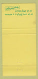 Matchbook Cover - Olympia Typewriter Phillips Harrisburg PA 30 Strike