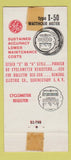 Matchbook Cover - GE General Electric RED WHITE 30 Stick