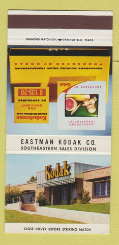 Matchbook Cover - Eastman Kodak Cameras Film Chamblee GA 30 Strike
