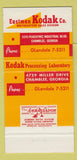 Matchbook Cover - Eastman Kodak Cameras Film Chamblee GA 30 Strike