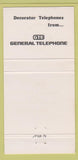 Matchbook Cover - GTE General Telephone 30 Strike