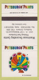 Matchbook Cover - Pittsburgh Paints Sudbury ON 30 Strike
