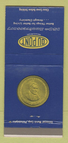 Matchbook Cover - DuPont 150th WEAR 30 Strike