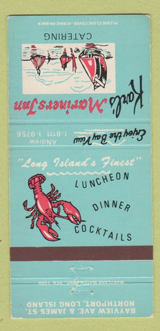 Matchbook Cover - Karl's Mariners Inn Northport LI NY 30 Strike