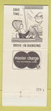Matchbook Cover - Bank of Milton WI 30 Strike
