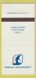 Matchbook Cover - Mauna Lani Resort Kohala Hawaii 30 Strike