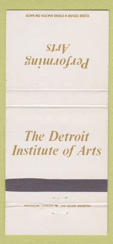 Matchbook Cover - Detroit Institute of Arms MI 30 Strike