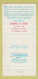 Matchbook Cover - Ansul Chemical Fire Protection Diamond Match 30 Strike