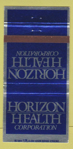 Matchbook Cover - Horizon Health Corp 30 Strike
