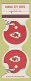 Matchbook Cover - Kansas City Chiefs Football 1982 American National Bank